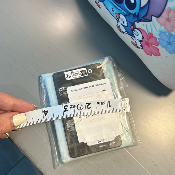 Stitch with Ducks Loungefly Backpack and Cardholder NWT - Picture 16 of 16